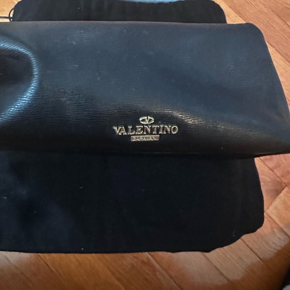 Valentino black Dopp kit / toiletry bag with box and dust bag 100% authentic